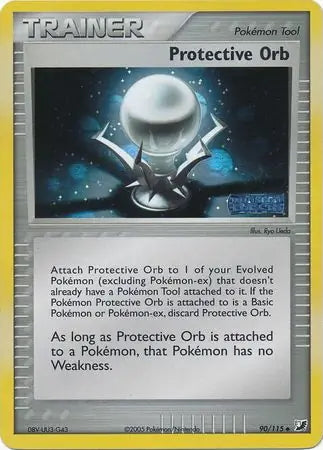 EX Unseen Forces Protective Orb #90/115 reverse holo